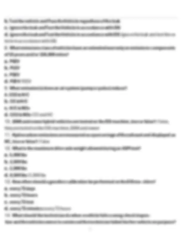 Smog Check Inspector CA Level 1 Exam with 100% Correct Answers 2025/ ...