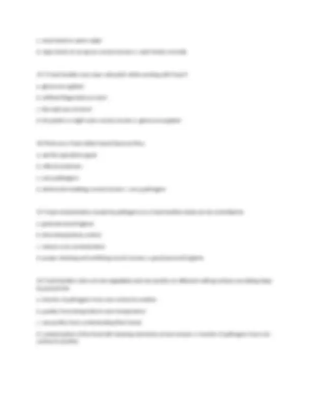 Servsafe Food Handler Examination Questions with Accurate Answers ...