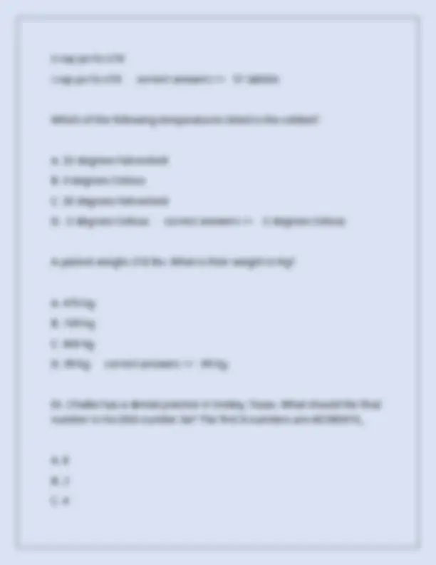 Ptcb Math Test PTCB PRACTICE EXAM (MATH) WITH CORRECT ANSWERS 2025 | Exams Mathematics ...