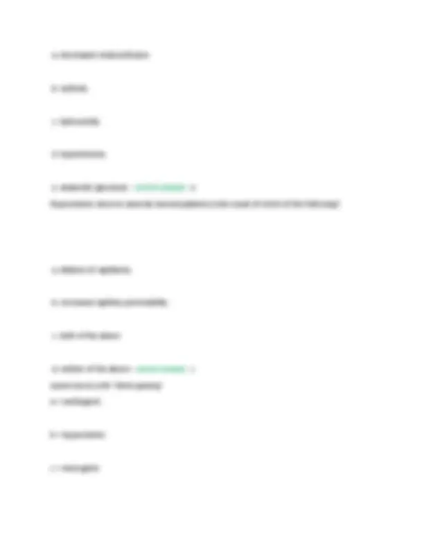 Advanced Pathophysiology : NSG 530 Exam 3 ACTUAL EXAM QUESTIONS WITH ...