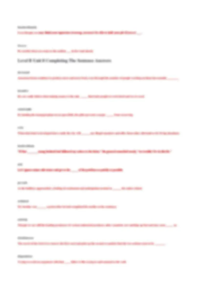 Vocabulary Workshop Level B Unit 8 Answers: Comprehensive Guide | Exams ...