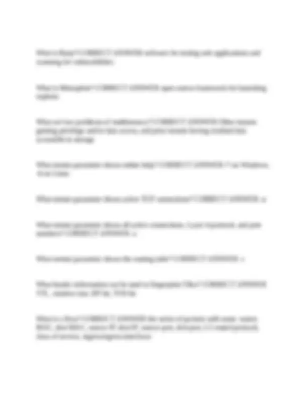 CompTIA CySA+ Exam Q&A: Cybersecurity Concepts and Tools | Exams ...