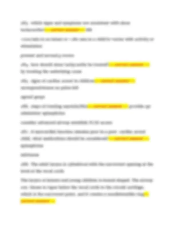 Pals HeartCode Combined Sets (Testbank) Questions with correct verified ...