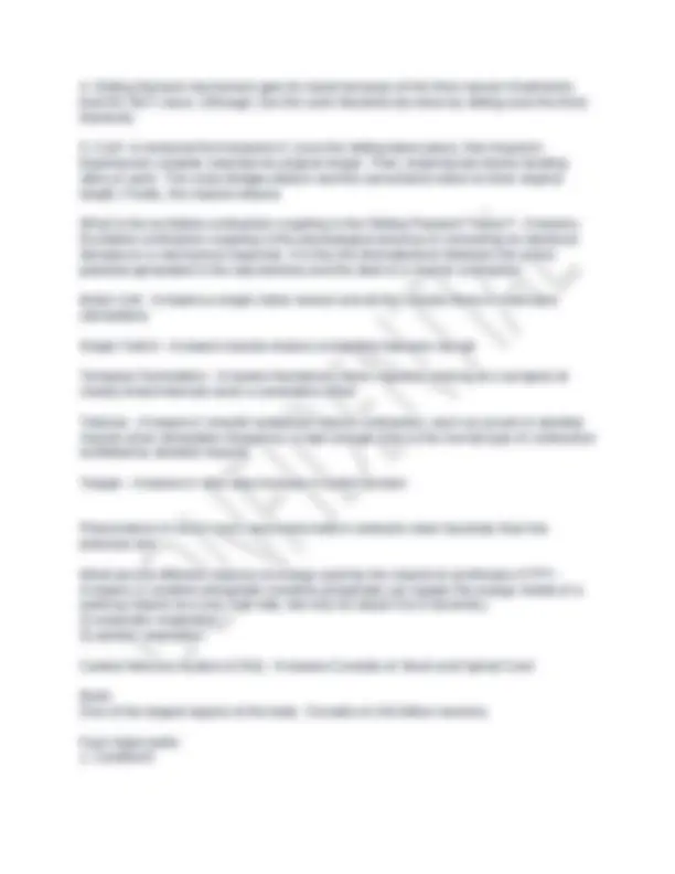 Anatomy & Physiology Final Exam Study Guide 2025 | Exams Nursing | Docsity
