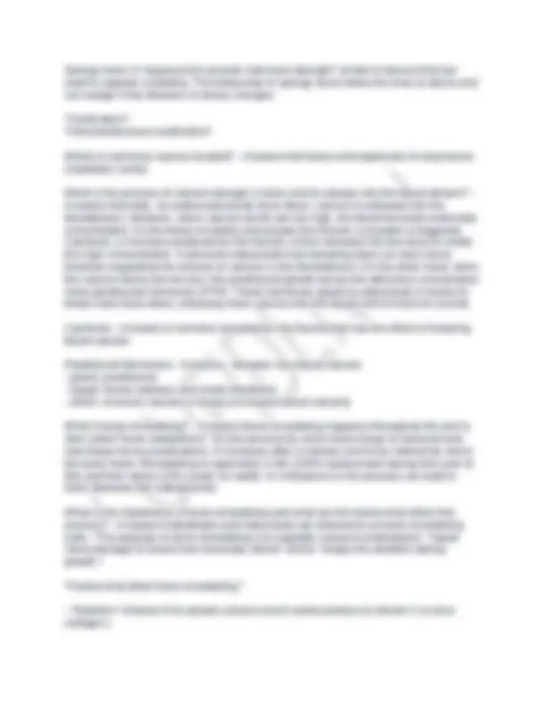 Anatomy & Physiology Final Exam Study Guide 2025 | Exams Nursing | Docsity