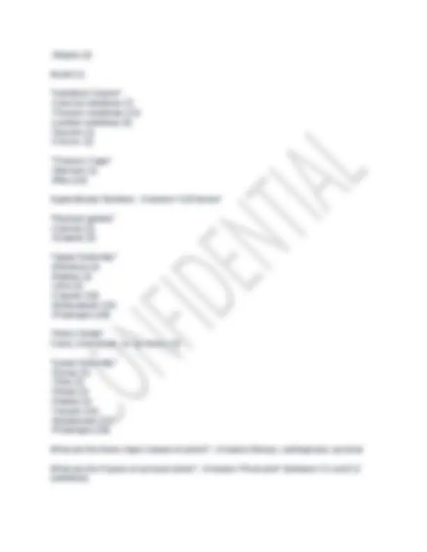 Anatomy & Physiology Final Exam Study Guide 2025 | Exams Nursing | Docsity