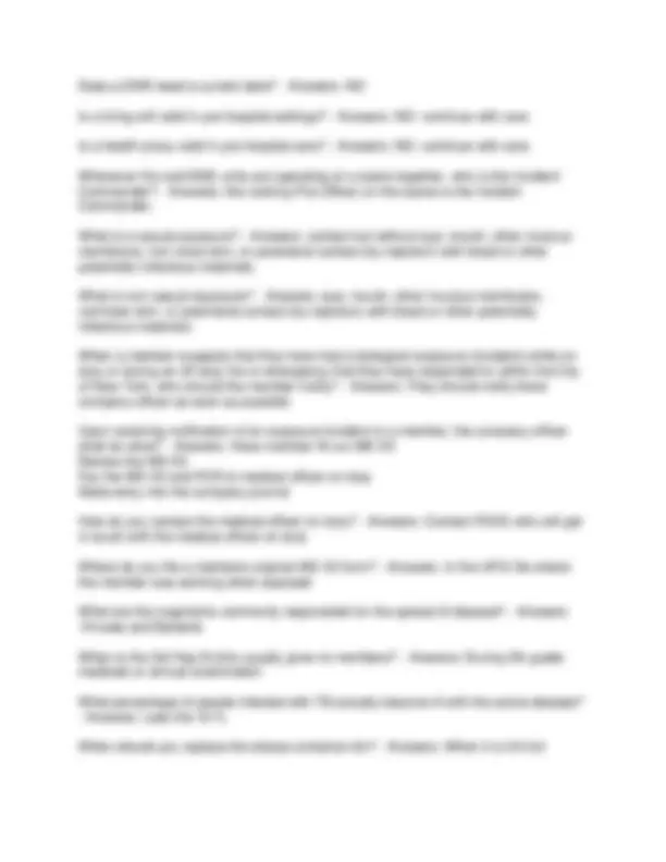 Fdny Cfr Exam Questions Answers Exams Social Sciences Docsity