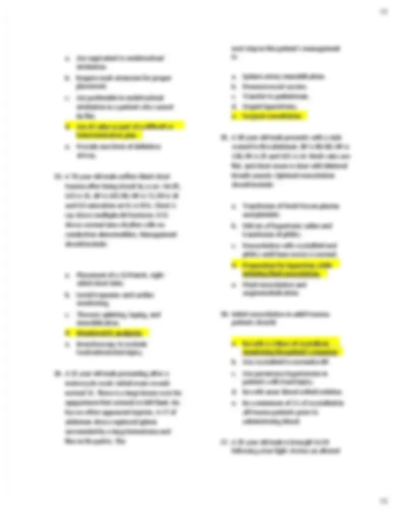 ATLS (2025) EXAM POST TESTSOAL POST TEST VERSION WITH DETAILED ...