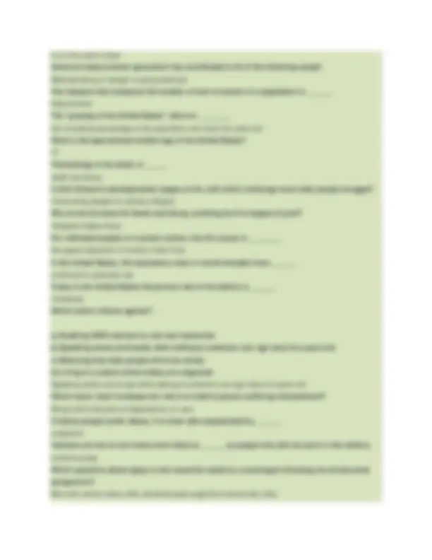 SYG 2000 Midterm Exam with 100% Verified Solutions 2025/2026 STUDY ...