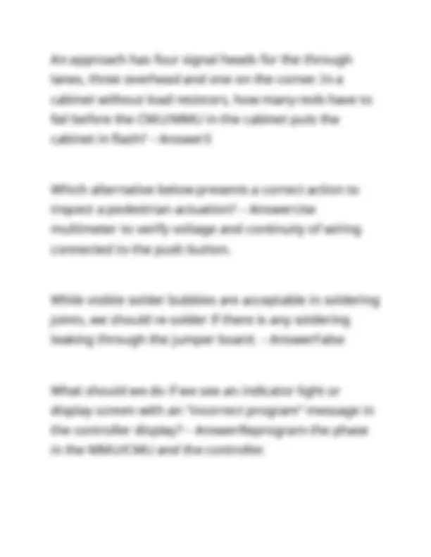 IMSA Traffic Signal Technician Level 2 Exam (2025) | Complete Study ...