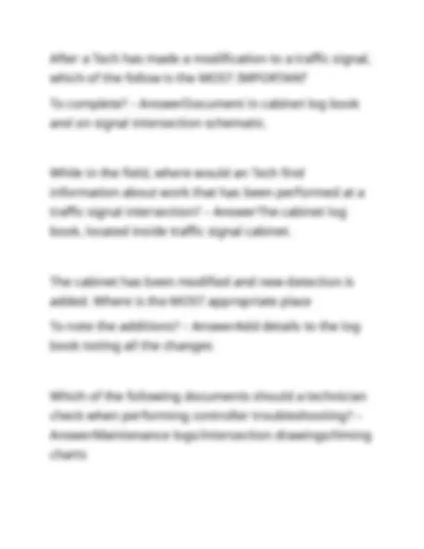 IMSA Traffic Signal Technician Level 2 Exam (2025) | Complete Study ...