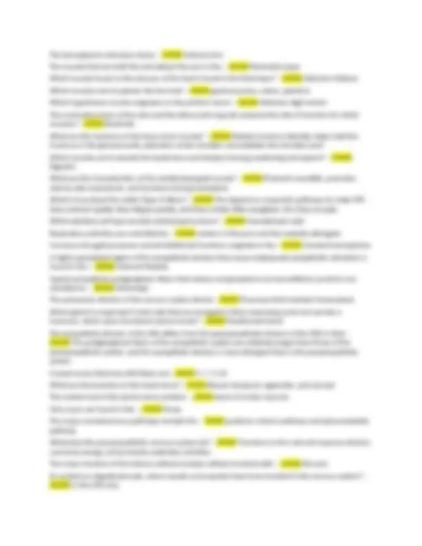 IUPUI Anatomy Final Exam | Actual study | 2025 Latest | Questions and ...