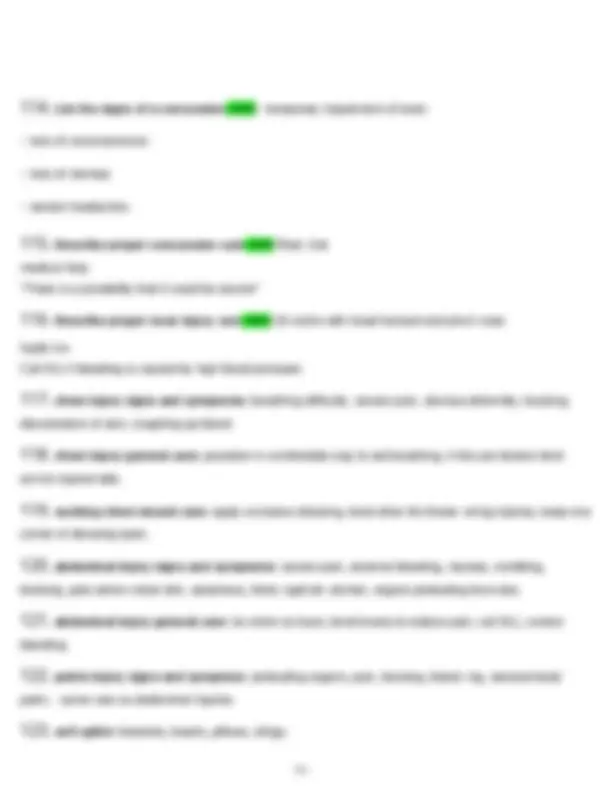 HOSA CPR/First Aid Test tested questions with revised correct answers ...
