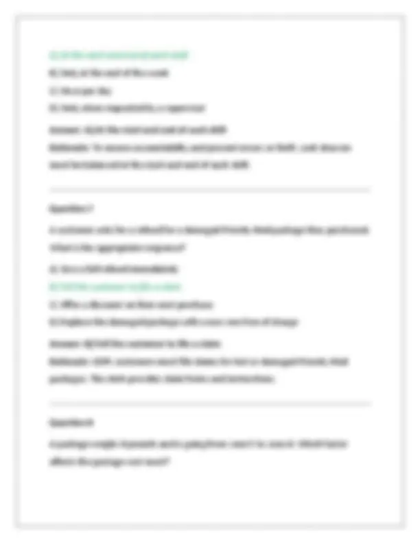 USPS Window Clerk Practice Exam 2025: Questions and Verified Answers ...