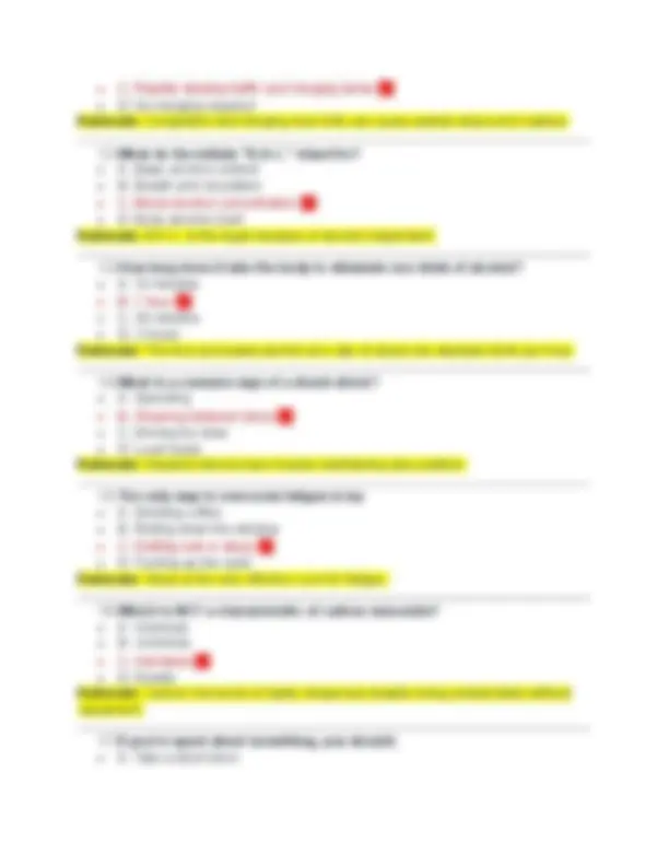 Driver ed final exam ACCURATE QUESTIONS AND DETAILED ANSWERS ...