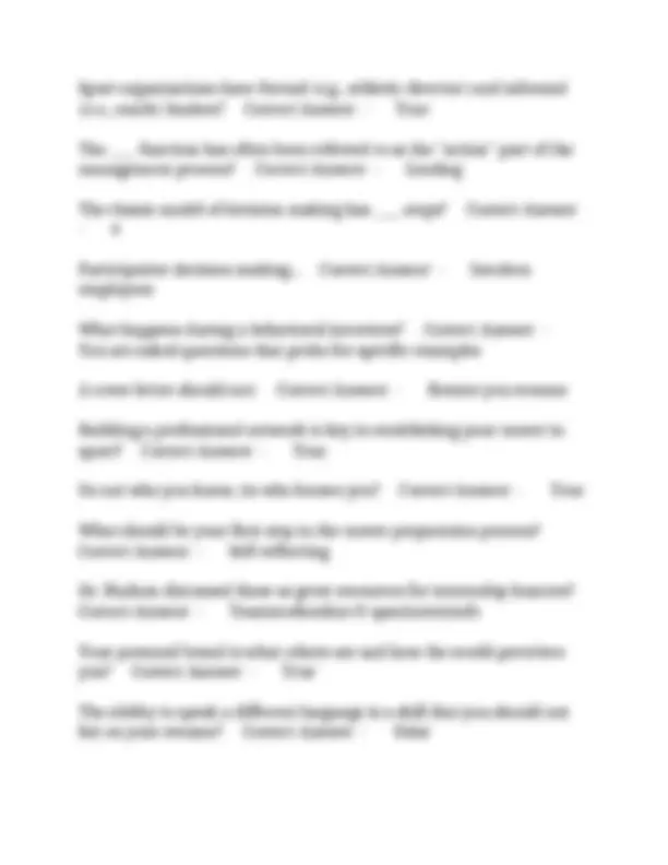 SPMT 260 Final Exam (Hudson) – Questions With Applicable Solutions ...