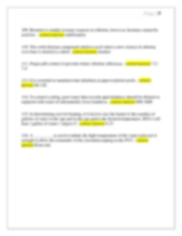 CERTIFIED POOL OPERATOR HANDBOOK PRACTICE TEST 2025/2026 VERIFIED EXAM ...