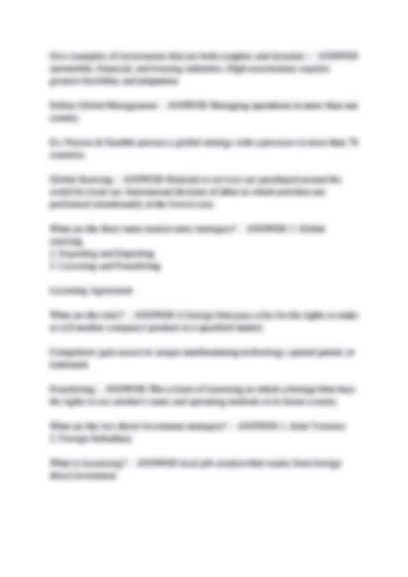 MGMT 500 EXAM 1 QUESTIONS AND FULLY CORRECT ANSWERS | Exams Business ...