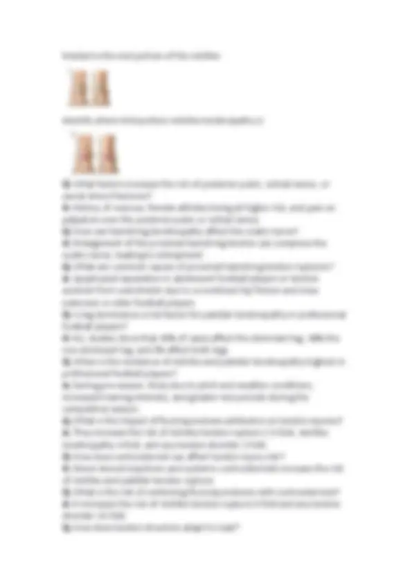 SPORTS MEDICINE AND ANATOMY OF THE LOWER LIMB COMPLETE SOLUTIONS ...