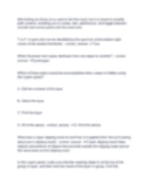 Illustrator Exam Questions and Answers: Master Adobe Illustrator ...