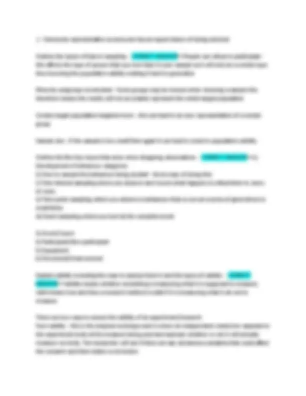 AQA A LEVEL PSYCHOLOGY PAPER 2: RESEARCH METHODS {Questions With 100% ...