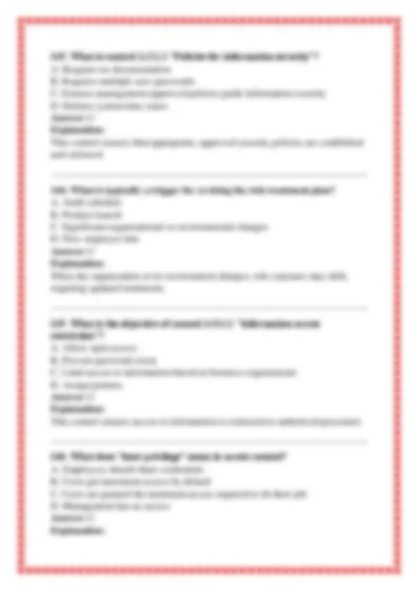 IBITGQ – ISO CERTIFIED ISMS LEAD IMPLEMENTER (CIS LI) COMPLETE PRACTICE ...