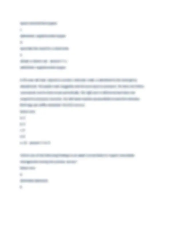 ATLS Test 1 Exam 2025–2026 Accurate Real Exam Questions and Verified ...