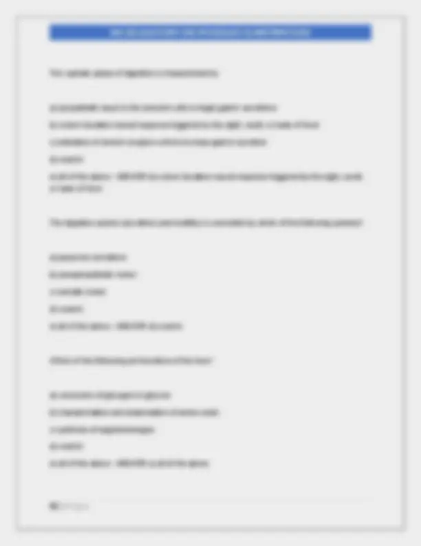 BIO 202 (ANATOMY AND PHYSIOLOGY II) MIDTERM EXAM AND PRACTICE EXAM ...