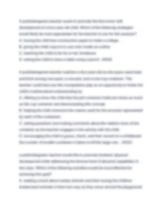 PECT - Module 3 - Practice Test Questions with Correct Verified Answers ...
