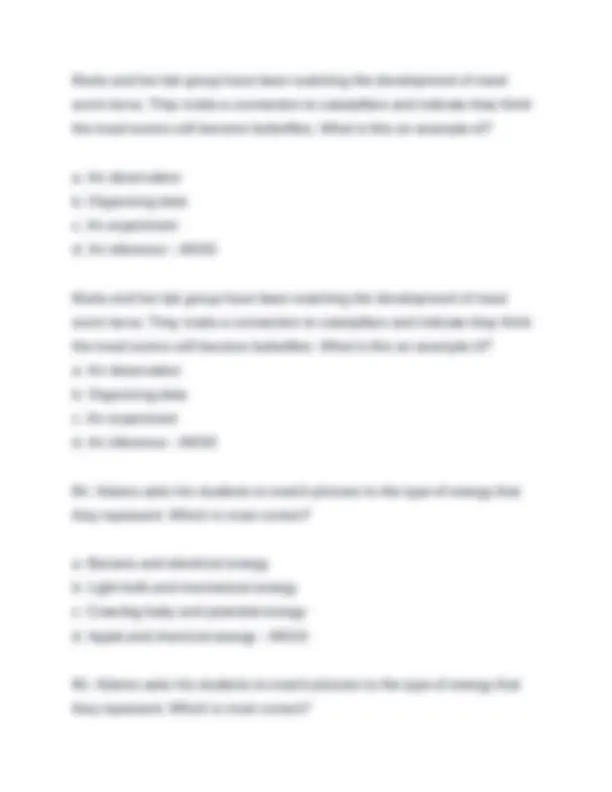 PECT - Module 3 - Practice Test Questions with Correct Verified Answers ...
