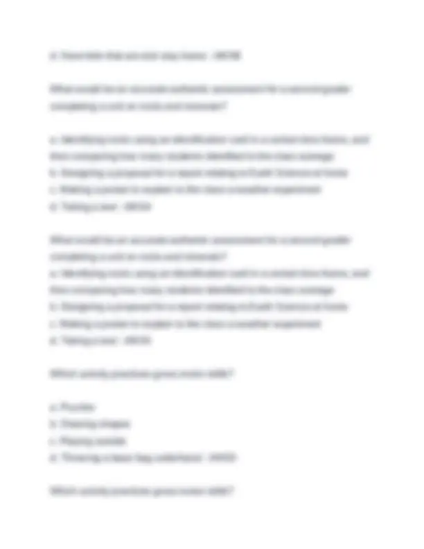 PECT - Module 3 - Practice Test Questions with Correct Verified Answers ...