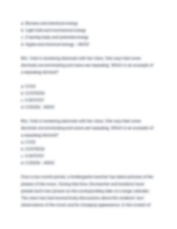 PECT - Module 3 - Practice Test Questions with Correct Verified Answers ...