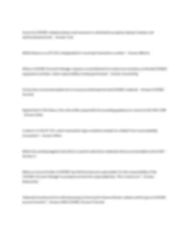 Basic COMSEC Policies and Procedures Exam Questions and Answers | Exams ...
