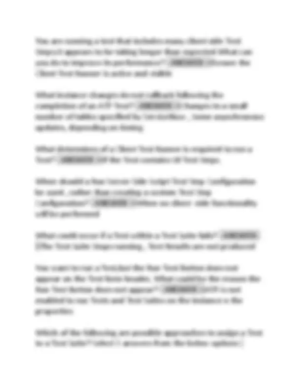 AUTOMATED TEST FRAMEWORK (ATF) FUNDAMENTALS MICRO-CERTIFICATION | Exams ...