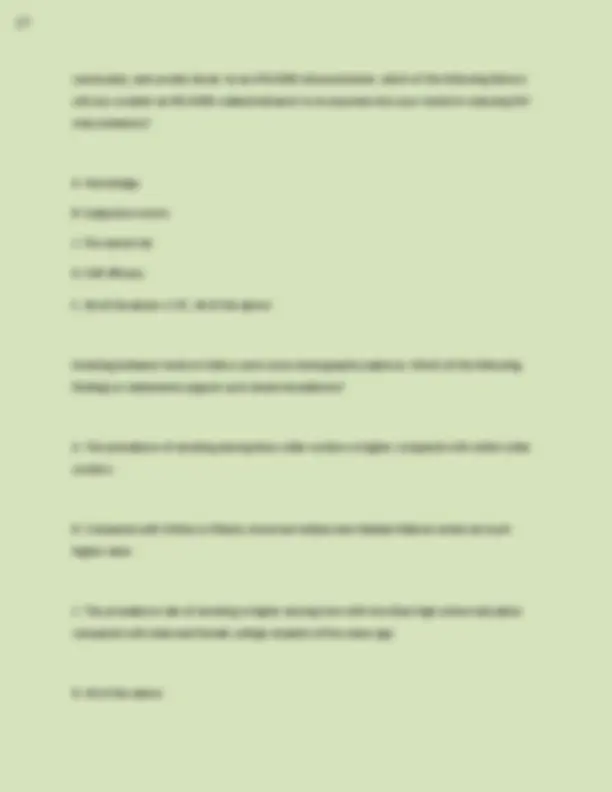Test Review Example UWF MPH Comp Exam Review Example | 72 Questions with 100% Correct ...