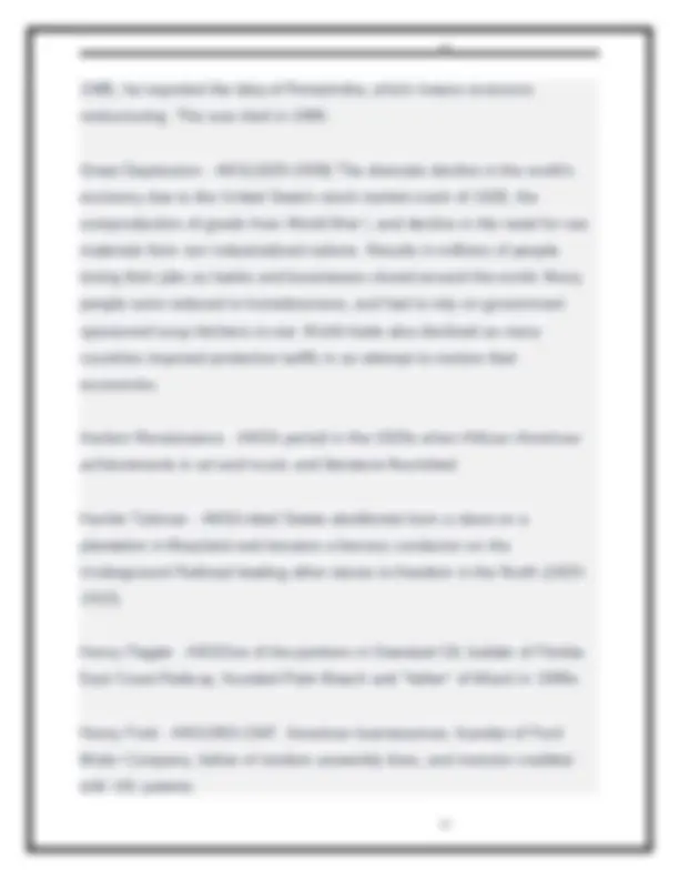 U.S. History EOC Exam Prep: 2025-2026 Study Guide | Exams History | Docsity