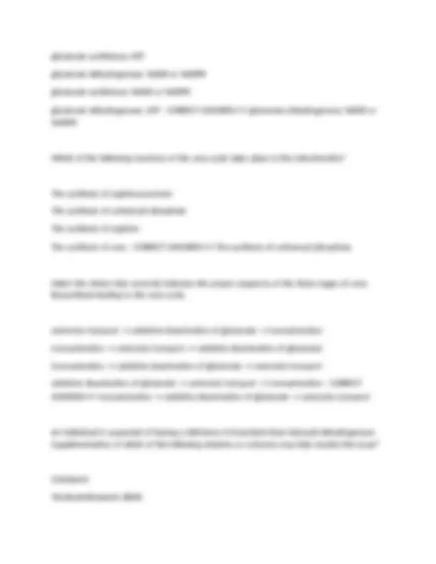 Medical Biochemistry Exam Questions on Lipid Metabolism | Exams ...