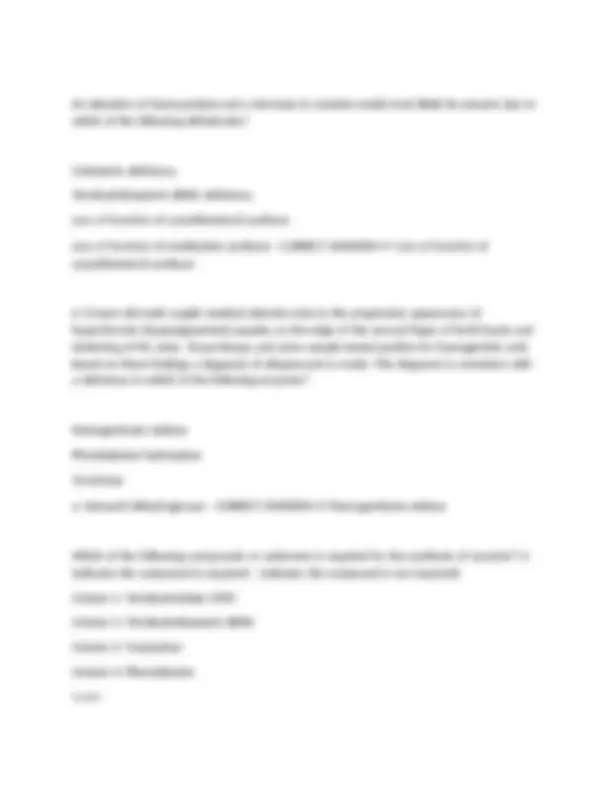 Medical Biochemistry Exam Questions on Lipid Metabolism | Exams ...