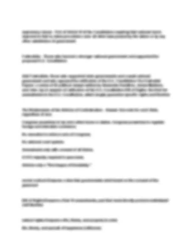 Sabato and O'Connor AP Gov Chapter 2 Exam Questions And Accurate ...