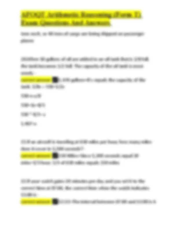 AFOQT Arithmetic Reasoning Practice Questions with Solutions | Exams ...