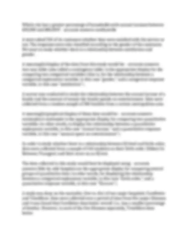 Statistics Final Exam Questions With Accurate Solutions. | Exams ...