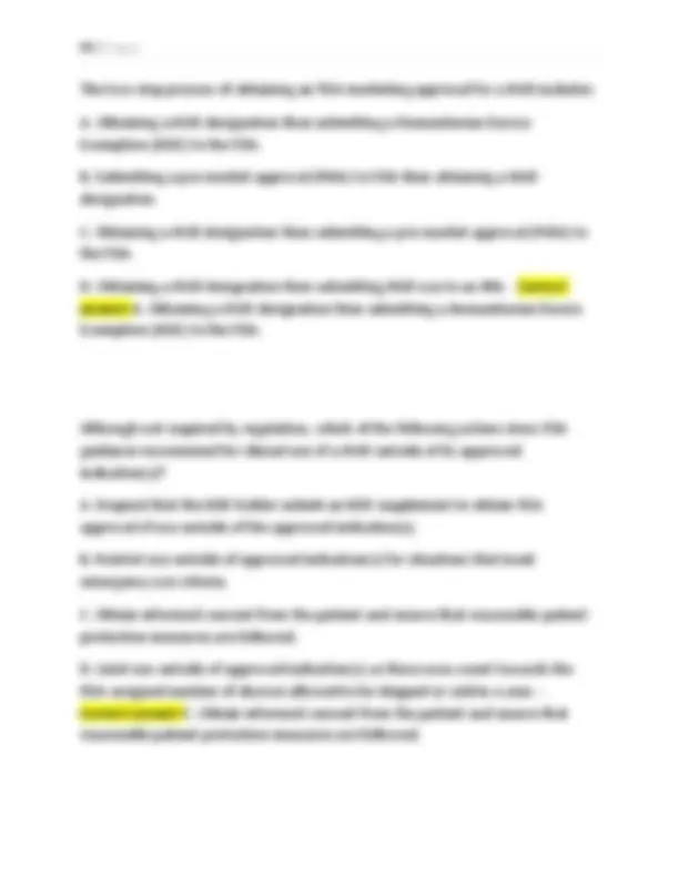 Citi Program Answers Module 1 CITI Training, Modules 1-24 (Biomedical Research) | Comprehensive Exam ...