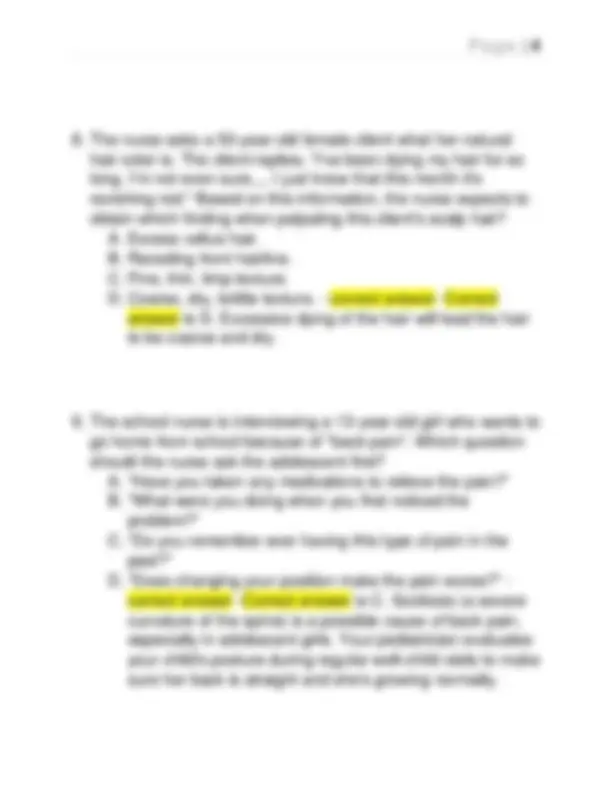 HESI V2 HEALTH ASSESSMENT 2025 BRAND NEW ACTUAL EXAM WITH ANSWERS ...