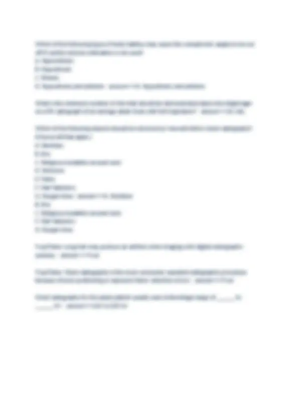 Bontrager Chapter 2 Workbook Exam Questions and Verified Correct ...