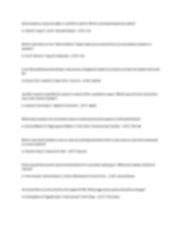 EXCEL Final Exam Review Questions With 100% Correct Answers Already ...