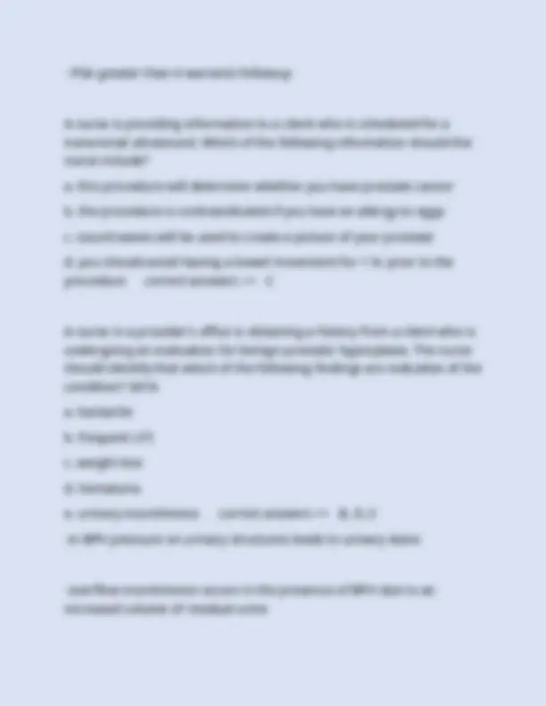 MED SURG RENAL AND REPRODUCTIVE ATI EXAM WITH CORRECT ANSWERS 2025 ...
