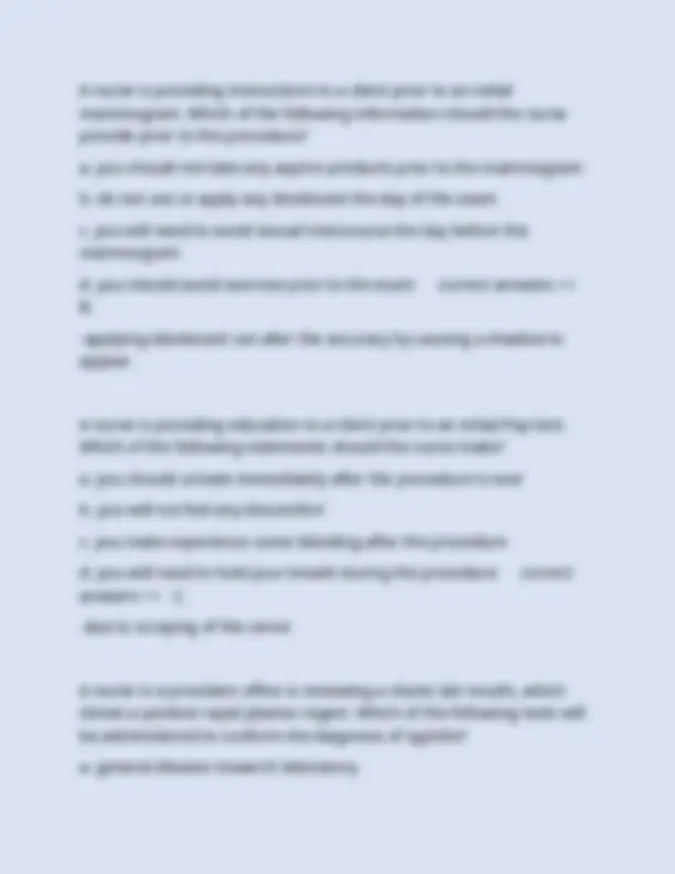 MED SURG RENAL AND REPRODUCTIVE ATI EXAM WITH CORRECT ANSWERS 2025 ...