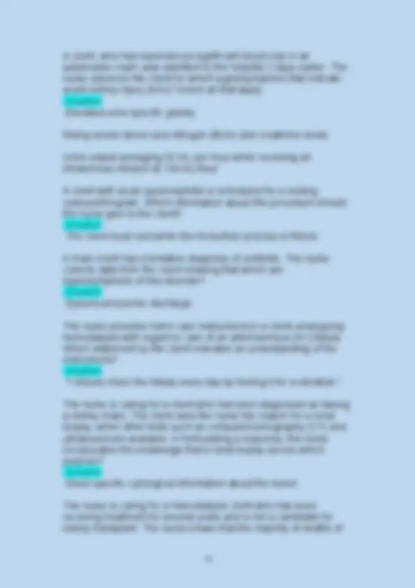 Nclex Rn Renal And Urologic Disorders 34 Pages Of Practice Questions