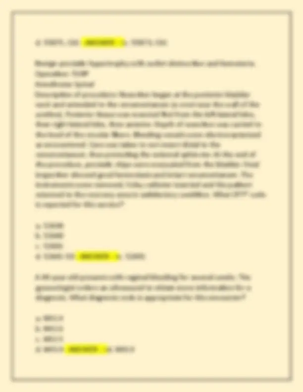AAPC CPC FINAL EXAM 2025-2026 UPDATE WITH 250 QUESTIONS WITH COMPLETE ...