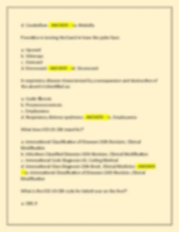 AAPC CPC FINAL EXAM 2025-2026 UPDATE WITH 250 QUESTIONS WITH COMPLETE ...